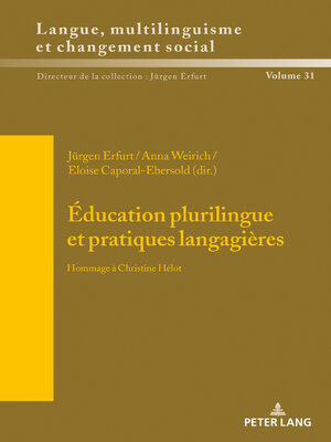 cover image of Éducation plurilingue et pratiques langagières
